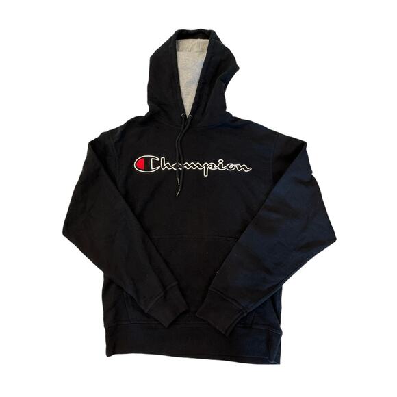 Champion Other - Champion Hoodie Black Streetwear Skater Athleisure Logo Y2K Basics Men’s Small